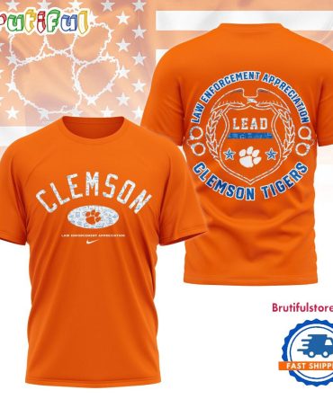 Clemson Tigers Ncaa Law Appreciation Month Unisex 3D Shirt