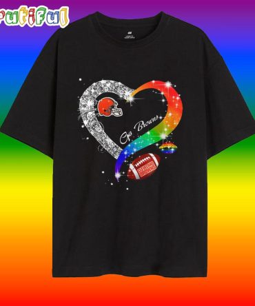 Cleveland Browns 2025 Lgbt Pride Day Vintage T Shirt