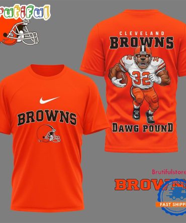 Cleveland Browns 2025 Nfl Nation Gear All Over Print Shirt