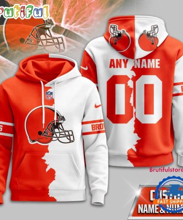 Cleveland Browns 2025 Nfl Victory Split Limited Hoodie Shirt