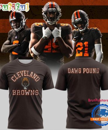 Cleveland Browns Dawg Pound 2025 T Shirt