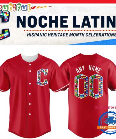 Cleveland Guardians Noche Latina 2025 Baseball Jersey