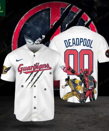 Limited Edition Deadpool Guardians Baseball Jersey - Unique Comic Fan Gift!