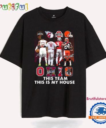 Cleveland Ohio This Team Thi Is My House T Shirt