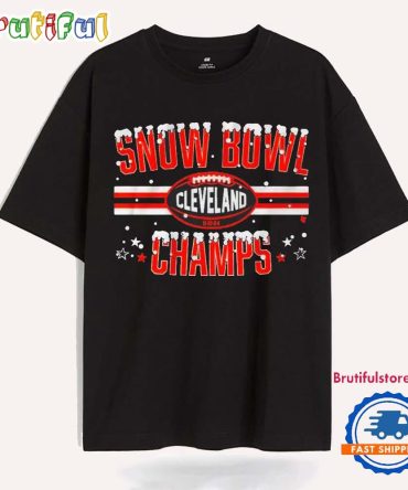 Cleveland Snow Bowl Champs November 21 2024 T Shirt