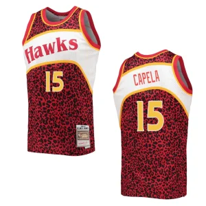 Clint Capela Atlanta Hawks Wildlife Hardwood Classics Jersey Red - Alzaintravels