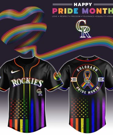 Pride Month Rockies Jersey 2025 - Celebrate Inclusivity & Style