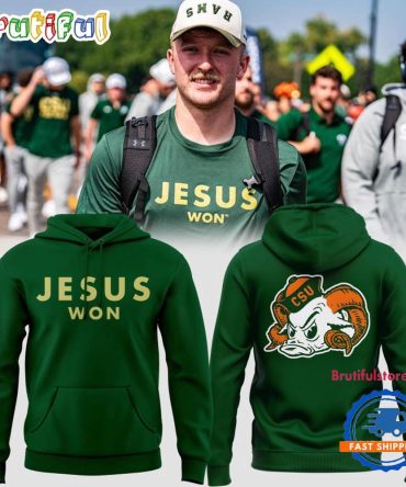 Colorado State Rams Jesus Won 2025 Hoodie