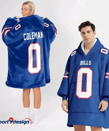 0 Buffalo Bills Football Hooded Blanket Hoodie