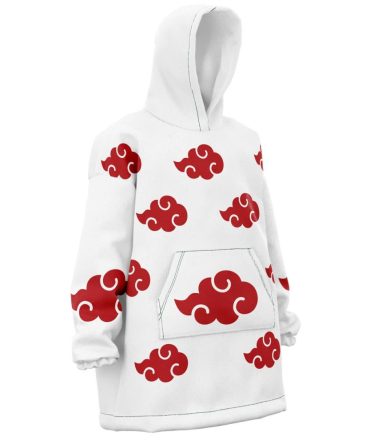 Akatsuki White Hooded Blanket Hoodie