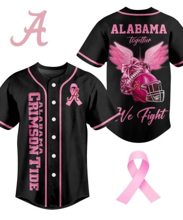 Alabama Crimson Tide Breast Cancer Awareness Jersey - Support & Style In Pink & Black