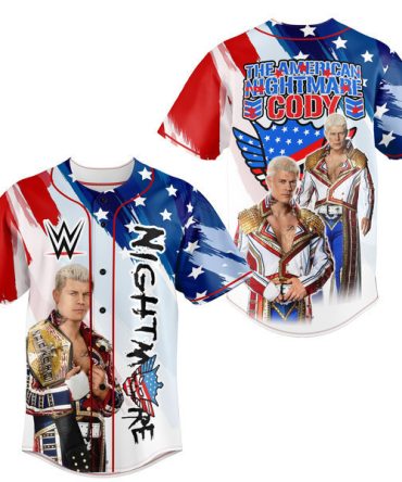 Patriotic Wrestling Jersey - American Nightmare Theme - Limited Edition Fan Gear