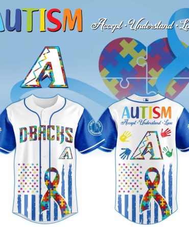 Colorful Autism Awareness Baseball Jersey - Support & Love With Style!