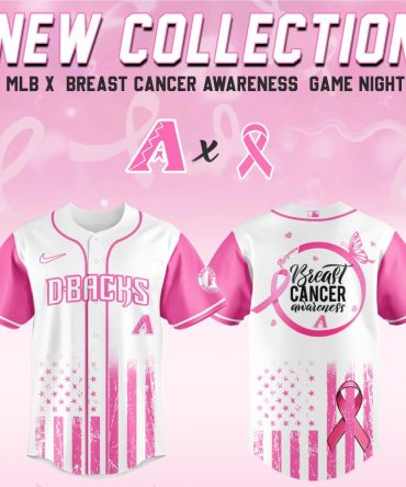 Support Breast Cancer Awareness: D-Backs Limited Edition Mlb Jersey – New Collection