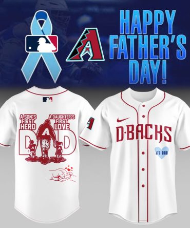 Celebrate Dad: D-Backs Father'S Day Baseball Jersey – A Son'S Hero, A Daughter'S Love!