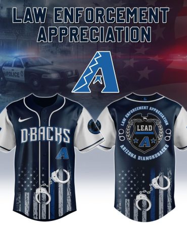 Honor Law Enforcement: D-Backs Jersey - Limited Edition Tribute Gear