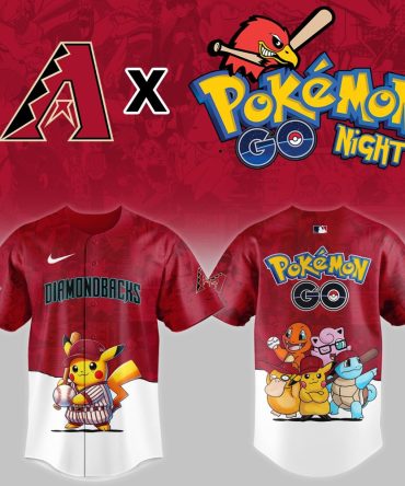 Exclusive Diamondbacks X Pokémon Go Jersey - Limited Edition Fan Gear