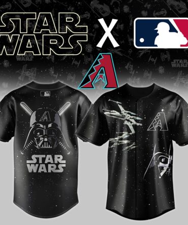 Limited Edition Star Wars X Mlb Baseball Jersey - Dark Side Style For Fans