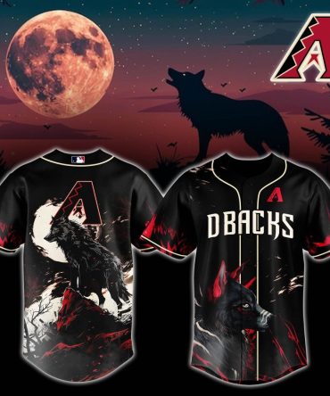 Arizona Dbacks Wolf Spirit Jersey - Unique Design, Perfect Gift For Fans