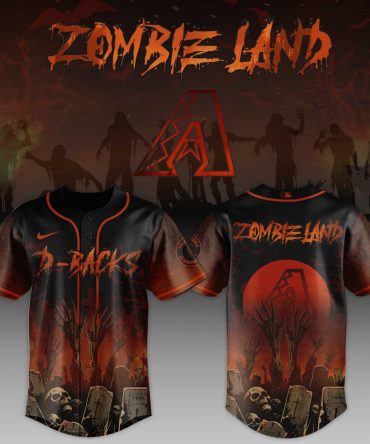 Zombie Land Baseball Jersey - Unique Halloween Sportswear With Spooky Design