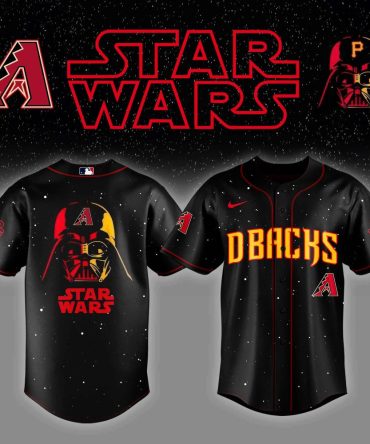 Star Wars D-Backs Jersey - Limited Edition Darth Vader Baseball Shirt