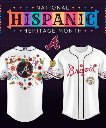 Celebrate Hispanic Heritage Month With Limited Edition Braves Jersey - Vibrant Design, Perfect For Fans!