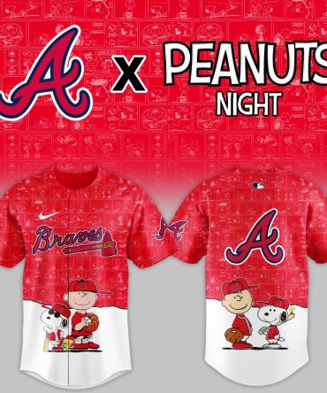 Limited Edition Braves X Peanuts Night Jersey – Celebrate In Style!