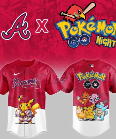Exclusive Braves X Pokémon Go Jersey - Limited Edition Fan Gear!