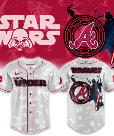 Star Wars Darth Vader Braves Baseball Jersey – Limited Edition Fan Gear