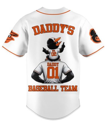 Daddy & Son Baseball Team Jersey - Custom Family Sportswear Gift