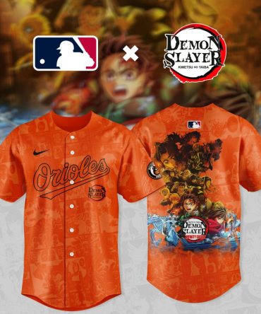 Demon Slayer X Orioles Jersey - Limited Edition Mlb Anime Collab