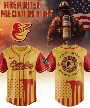Limited Edition Orioles Firefighter Appreciation Jersey – Support Heroes In Style!