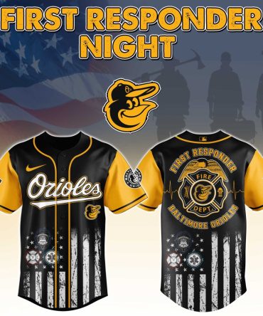 Honor First Responders: Orioles Themed Jersey – Limited Edition Tribute Apparel