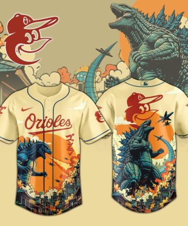 Epic Monsters & Orioles Baseball Jersey – Limited Edition Fan Gear
