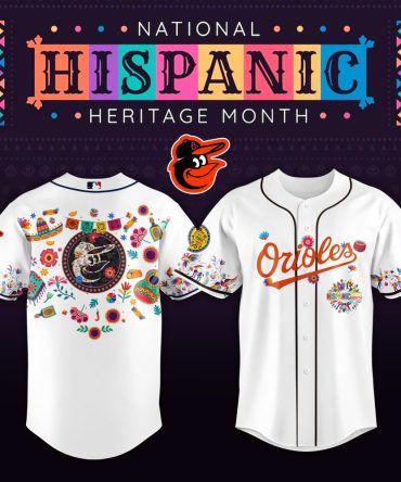 Celebrate Hispanic Heritage: Limited Edition Orioles Jersey – Vibrant Design For Fans!