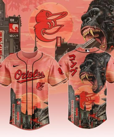 Limited Edition Orioles Jersey - Bold Gorilla Design, Perfect For Fans & Collectors!