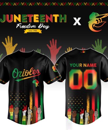 Custom Juneteenth Orioles Jersey - Celebrate Freedom With Style! Personalize Yours Now!