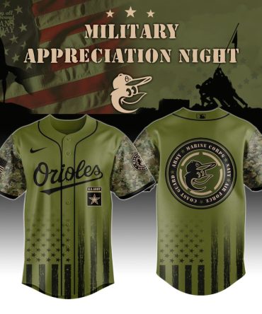 Limited Edition Orioles Military Appreciation Jersey - Honor Veterans With Style!