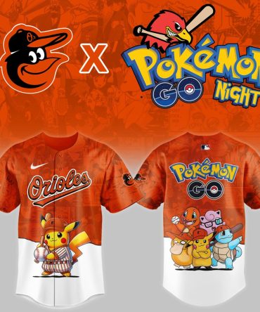 Exclusive Orioles X Pokémon Go Jersey – Limited Edition Fan Gear