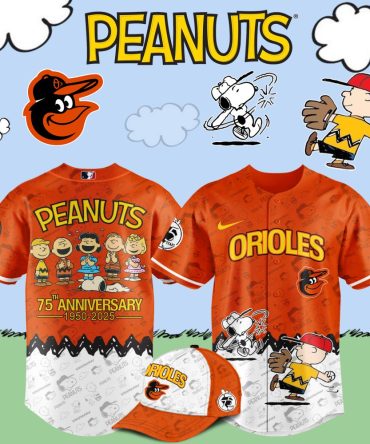 Exclusive Peanuts Orioles 75Th Anniversary Jersey – Celebrate In Style!