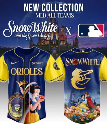 Snow White Mlb Orioles Jersey - Limited Edition Disney Baseball Apparel