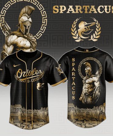 Spartacus Warrior Jersey - Premium Gladiator Design For Sports Fans