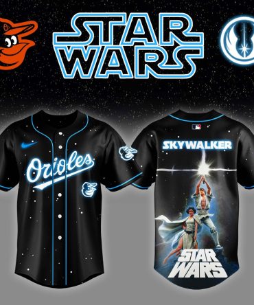 Limited Edition Star Wars X Orioles Baseball Jersey - Skywalker Design
