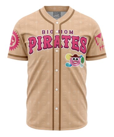 Big Mom Pirates Anime Baseball Jersey – Unique Cosplay Apparel For Fans