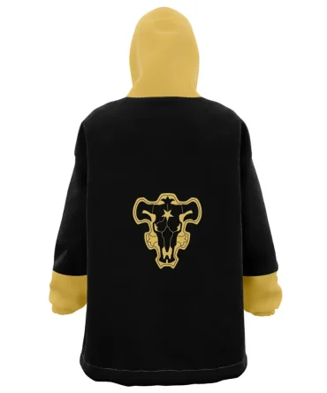 Black Bulls Black Clover Hooded Blanket Hoodie
