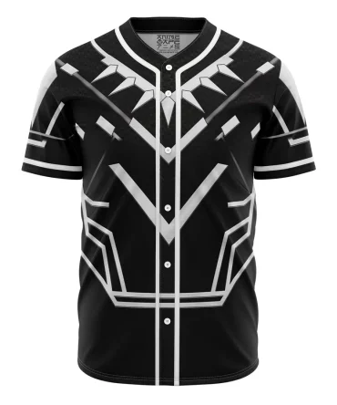 Black Panther Inspired Baseball Jersey - Stylish And Comfortable Fan Apparel