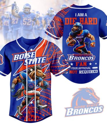 Boise State Broncos Fan Jersey - Bold Design For Die-Hard Supporters