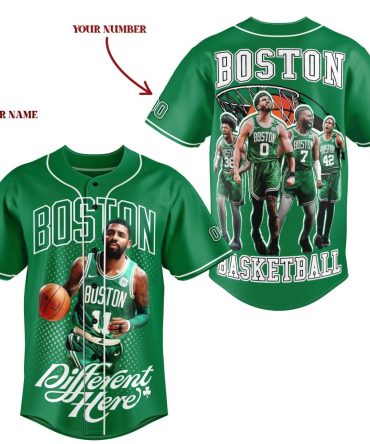 Custom Boston Basketball Jersey - Personalize Name & Number - Unique Fan Gear