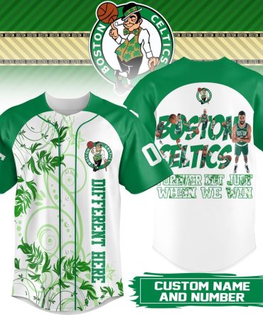 Custom Boston Basketball Jersey - Personalized Name & Number - Stylish Design For Fans