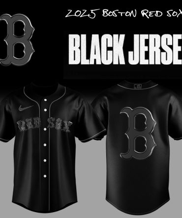 2023 Boston Red Sox Black Jersey - Authentic Nike Baseball Shirt